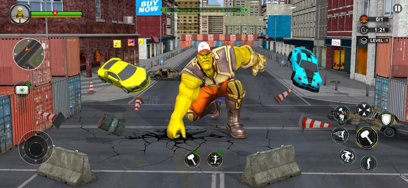 Monster Hero Fight City Rescue screenshot 6 - screenshot