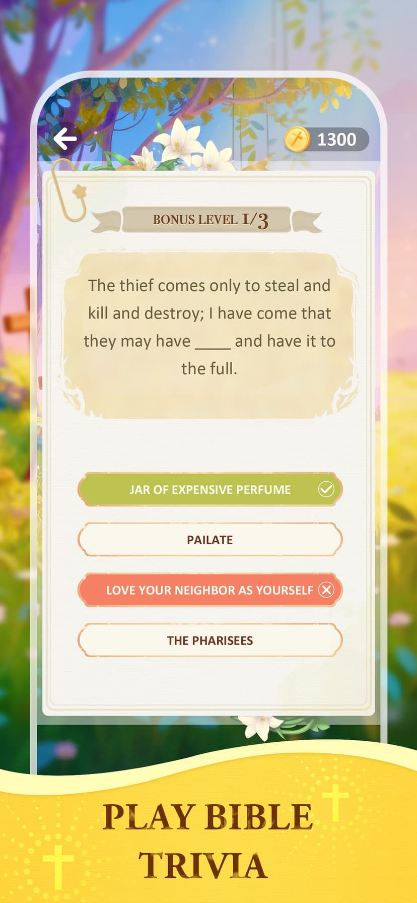 Bible Crossword Game screenshot 2 - screenshot