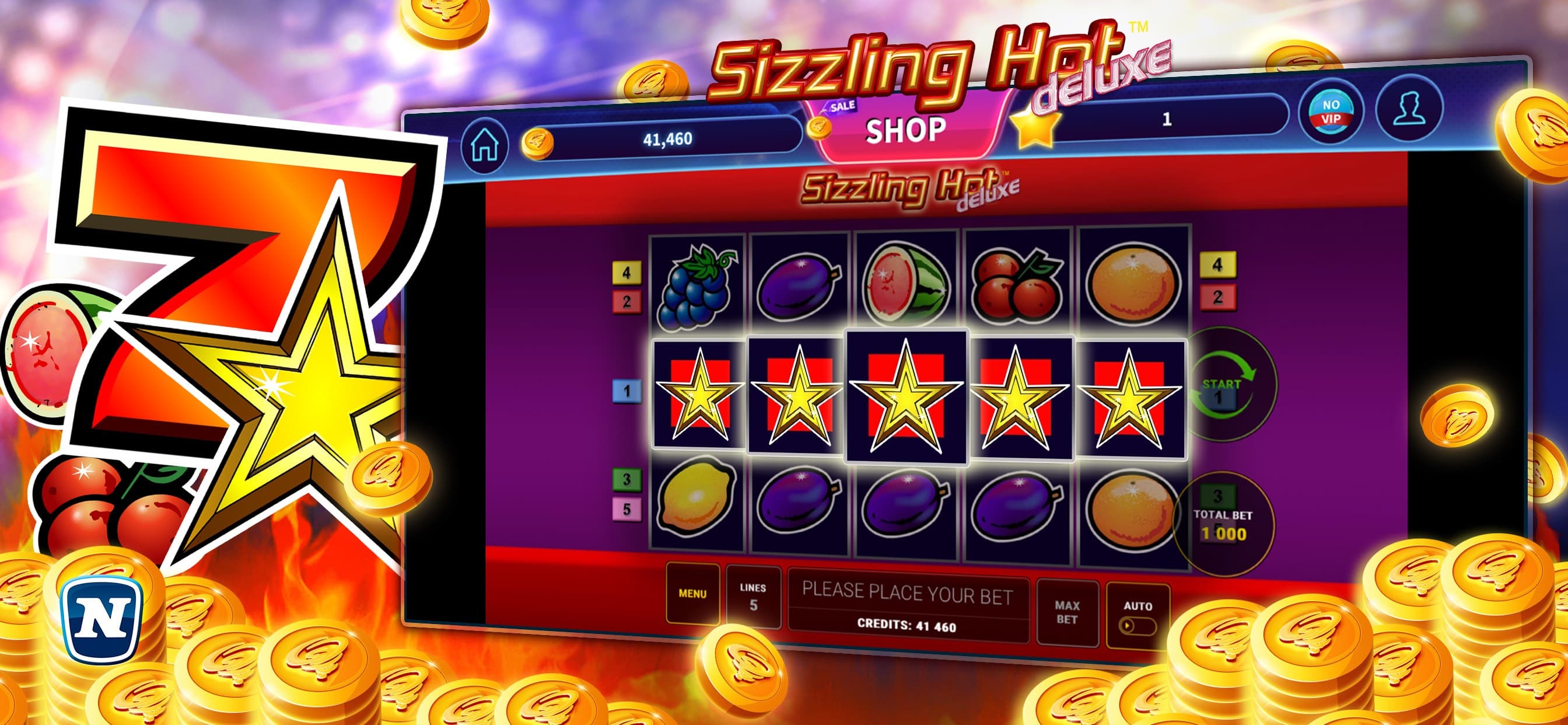 Sizzling Hot™ Deluxe Slot screenshot 3 - screenshot