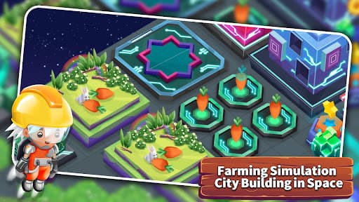 Sci Farm: Space Village Life screenshot 1 - screenshot