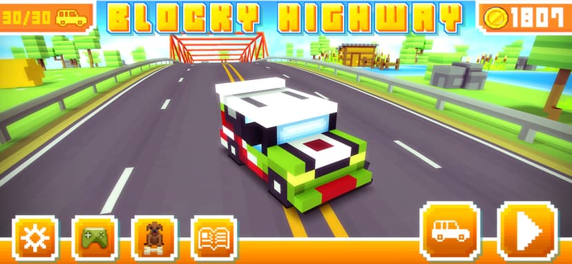 Blocky Highway screenshot 6 - screenshot
