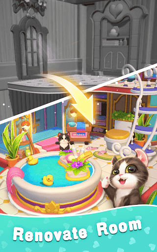 Kitten Match 3D screenshot 16 - screenshot