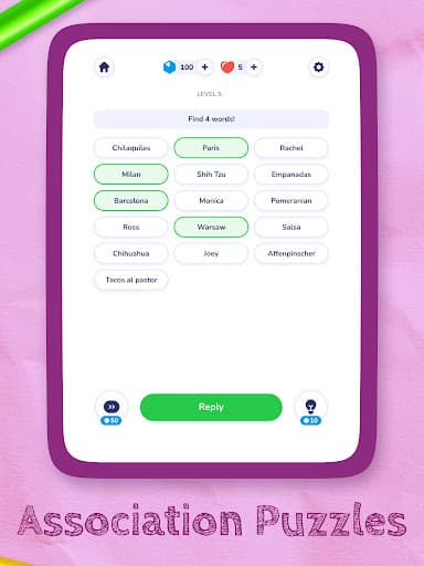 Word Connect－Logic Association screenshot 8 - screenshot