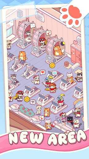 Kitty Gym - Idle Cat Games screenshot 14 - screenshot