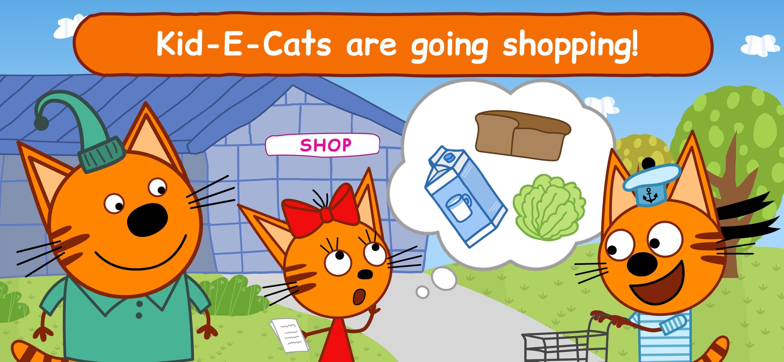 Kid-E-Cats: Supermarket Game! screenshot 1 - screenshot