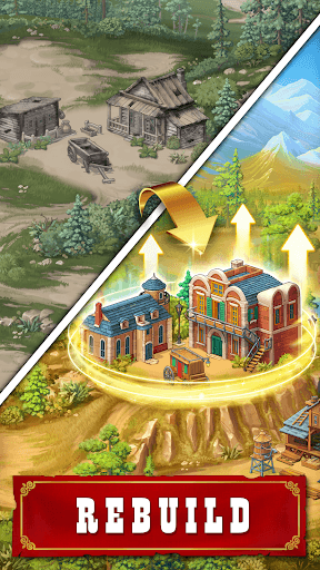 Jewels of the Wild West・Match3 screenshot 2 - screenshot