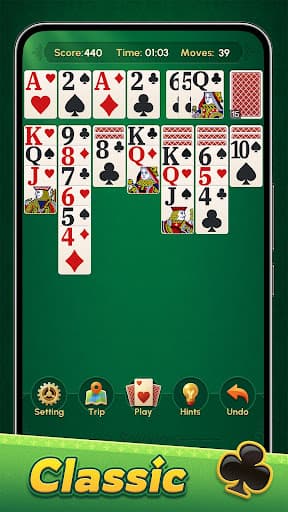 Classic Solitaire: Regal Card screenshot 1 - screenshot