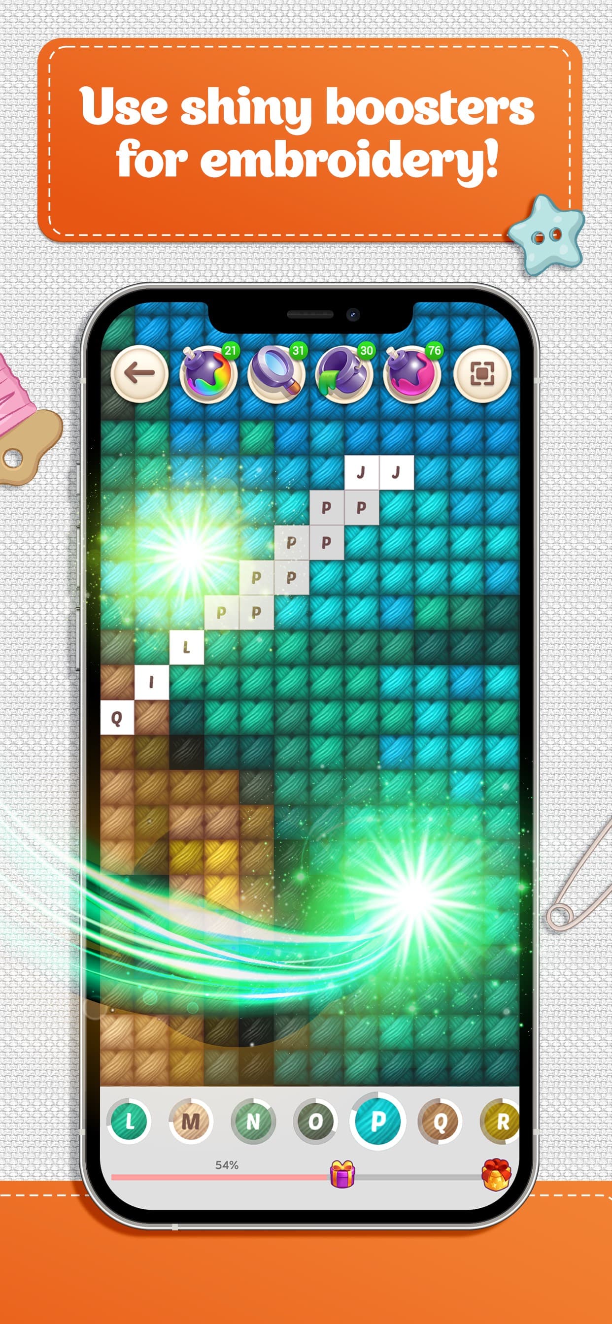 Cross Stitch Coloring Art screenshot 2 - screenshot
