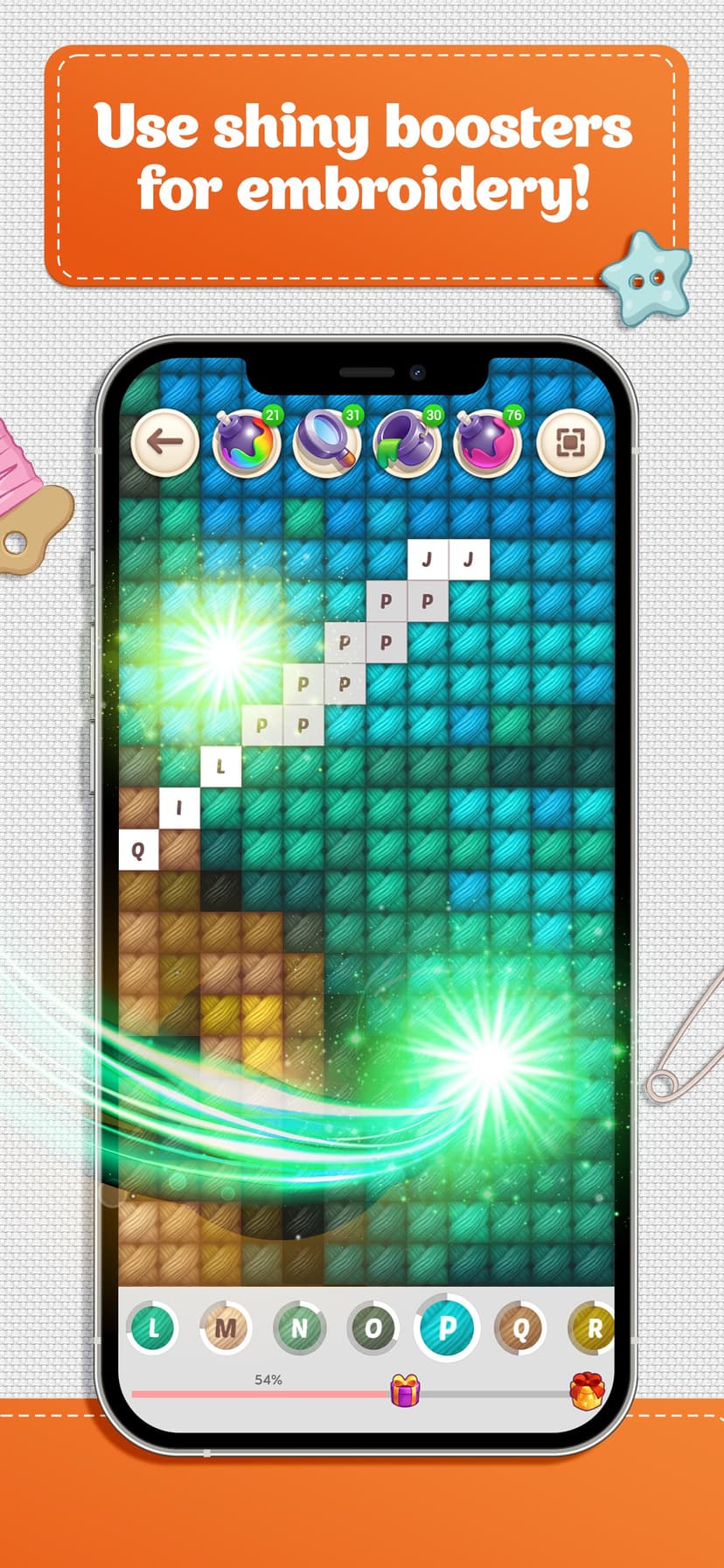 Cross Stitch Coloring Art screenshot 2 - screenshot