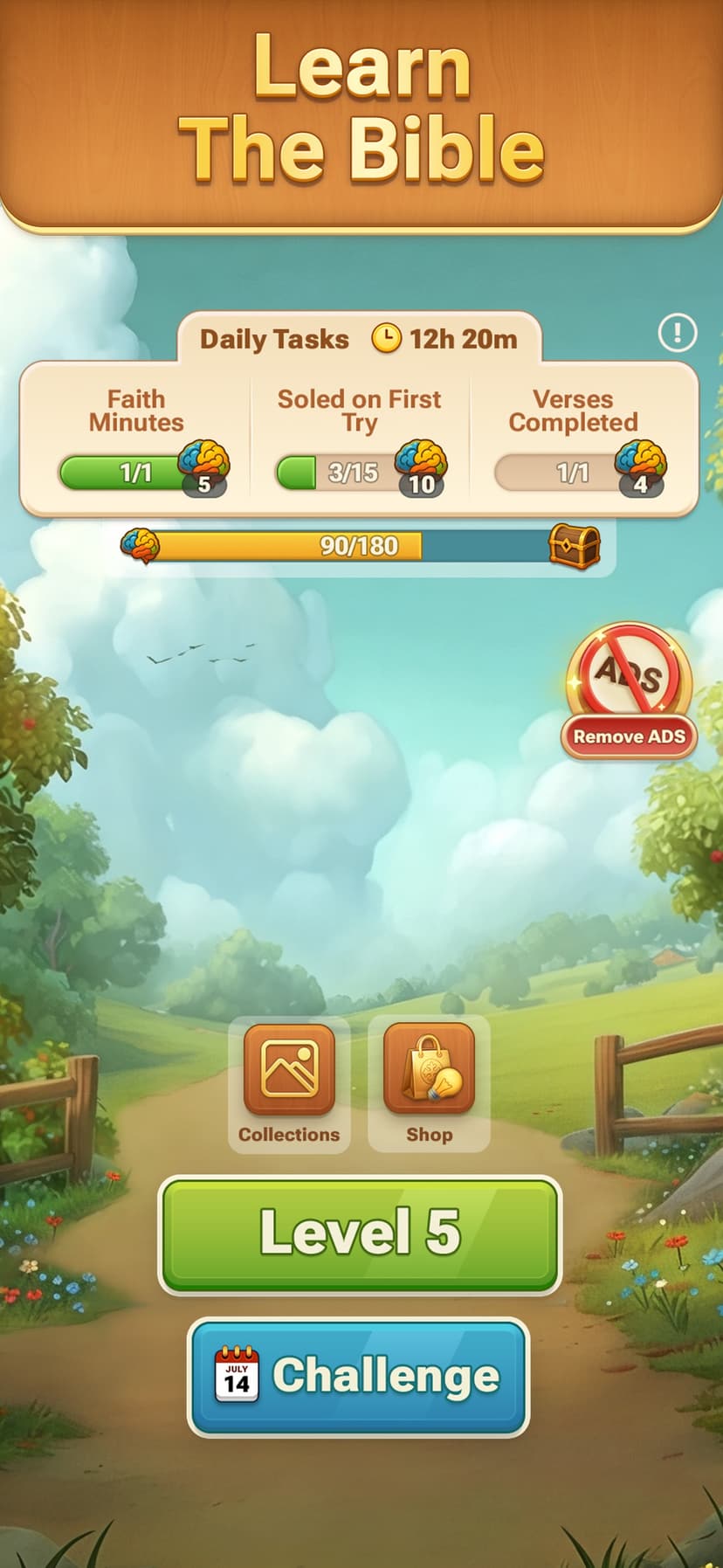 Lord’s Word - KJV Bible Puzzle screenshot 6 - screenshot