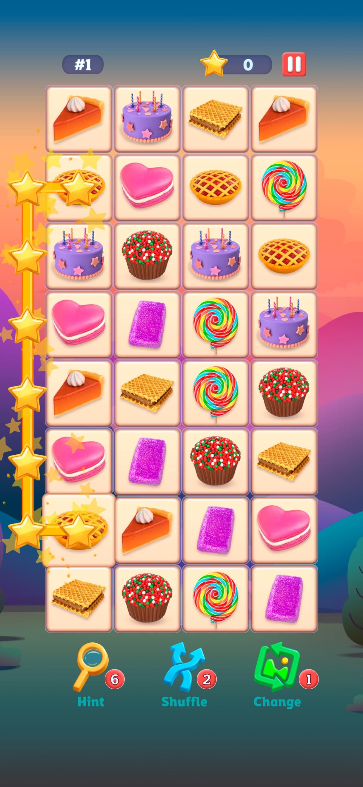 Pair Tiles: Match Puzzle 3-D screenshot 1 - screenshot