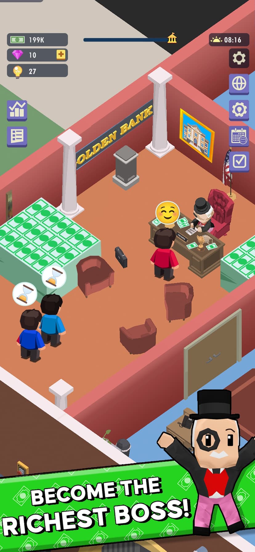 Idle Bank: Money Games! screenshot 4 - screenshot