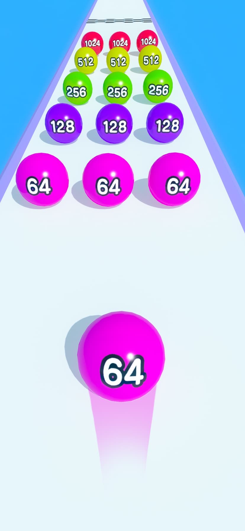 Rolling Ball Numbers Merge screenshot 3 - screenshot
