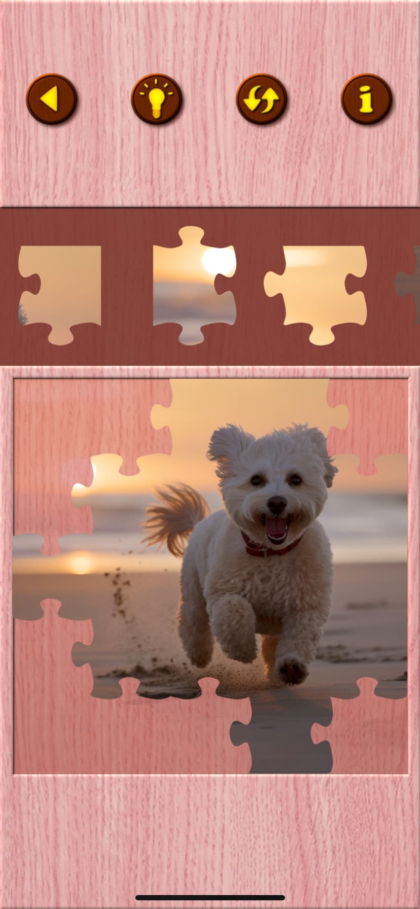 Cute Puppy Jigsaw Puzzle Games screenshot 4 - screenshot