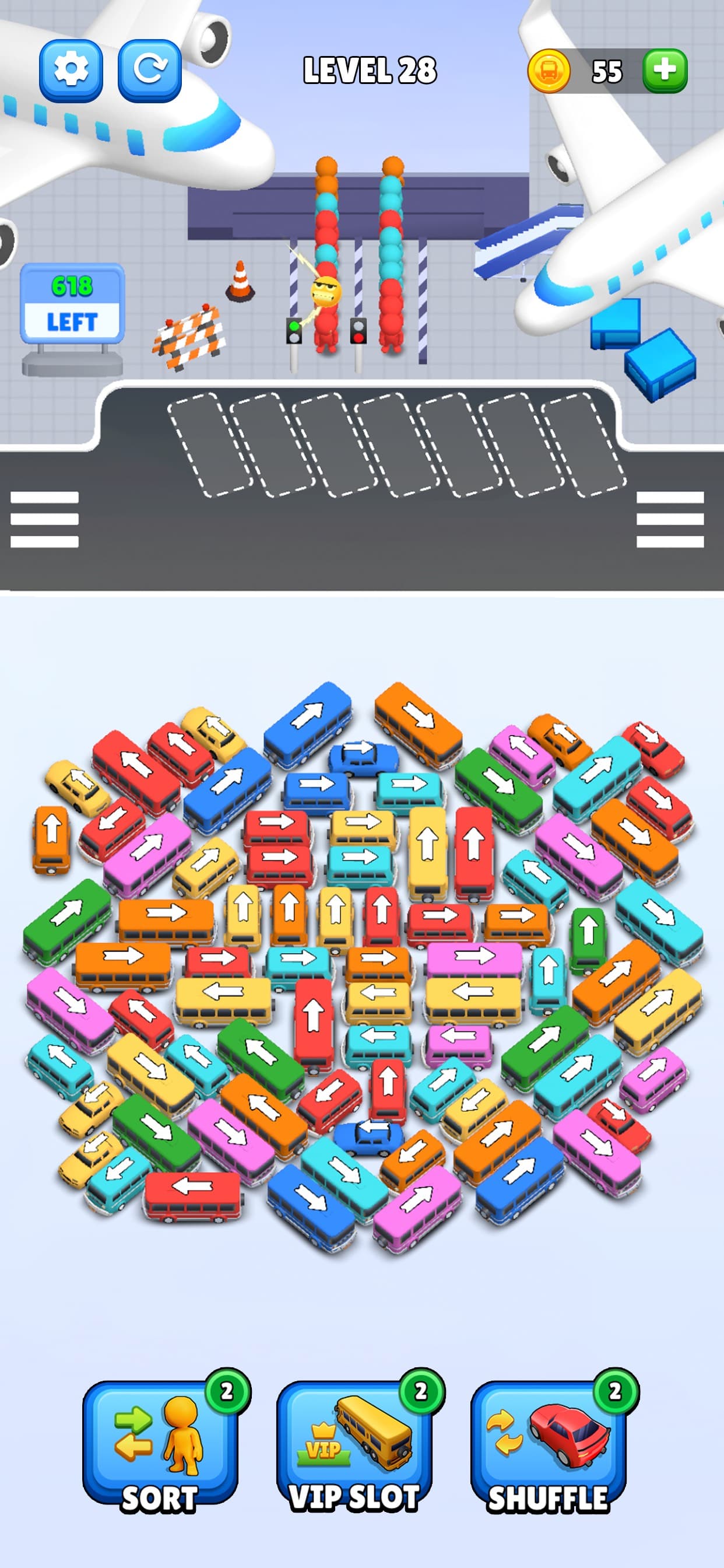 Bus Traffic: Car Puzzle 3D screenshot 2 - screenshot