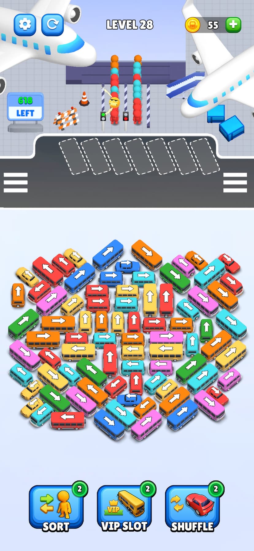 Bus Traffic: Car Puzzle 3D screenshot 2 - screenshot
