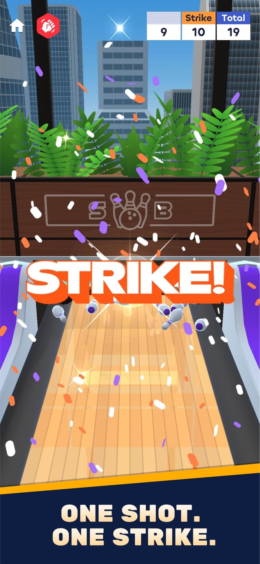 Skyline Bowling screenshot 1 - screenshot