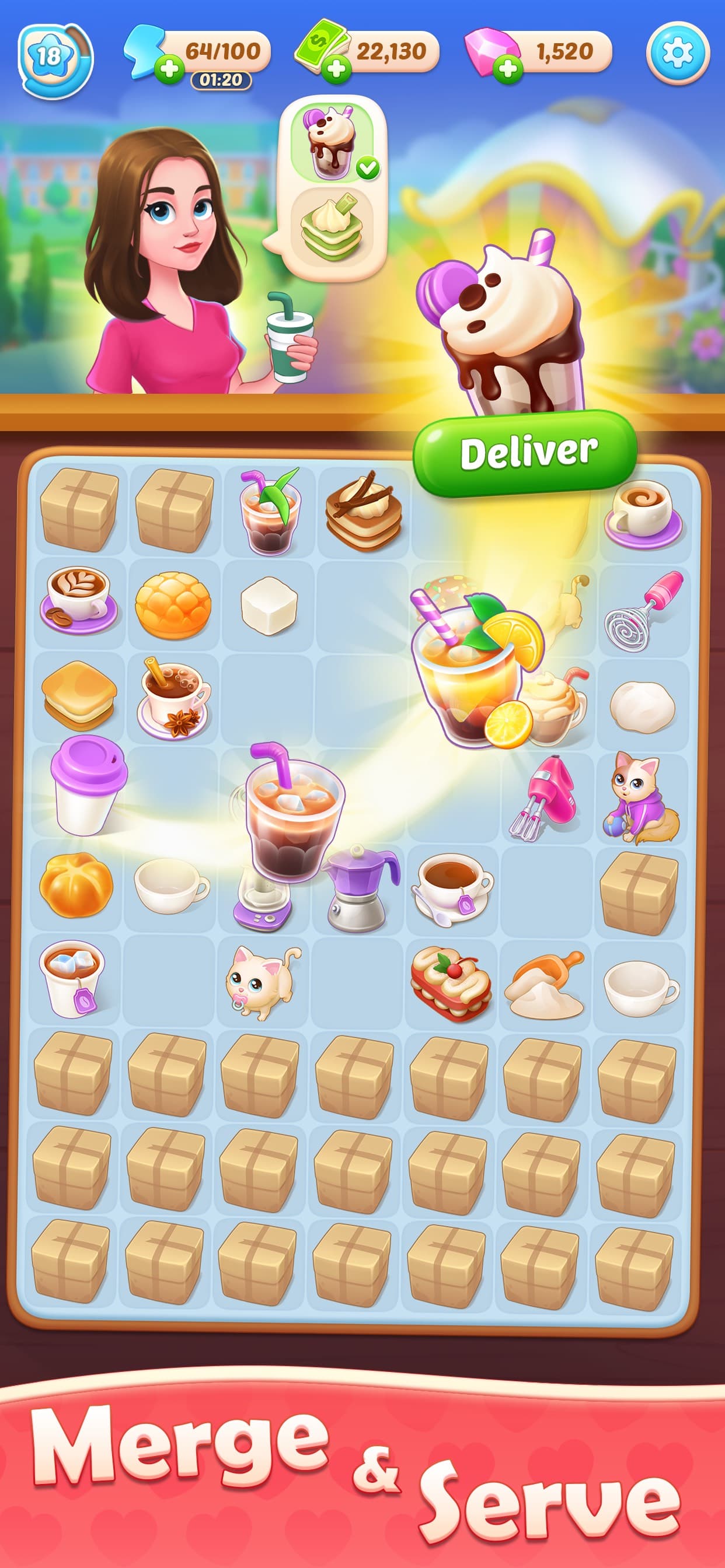Merge Passion: Love Decor screenshot 1 - screenshot