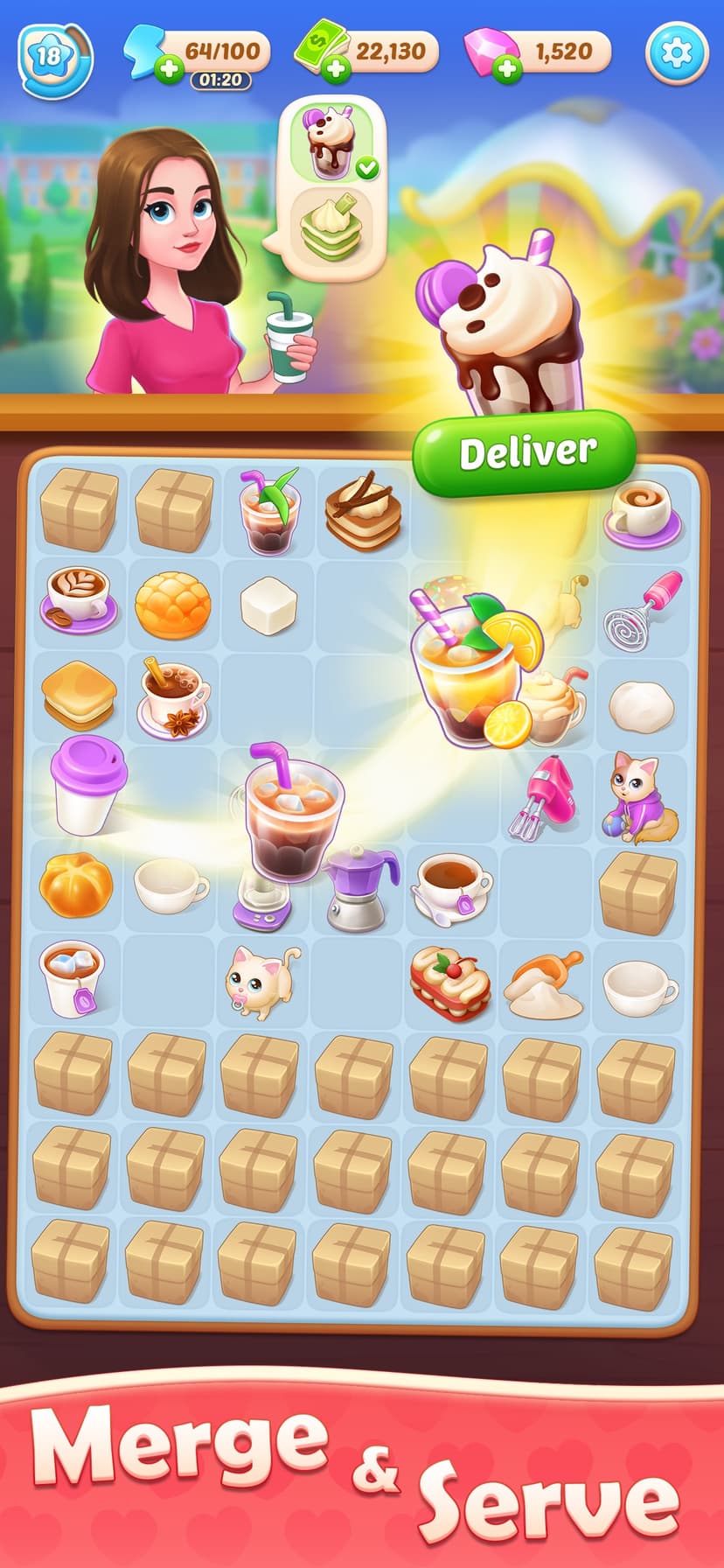 Merge Passion: Love Decor screenshot 1 - screenshot