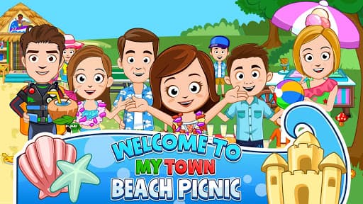 My Town : Beach Picnic screenshot 1 - screenshot