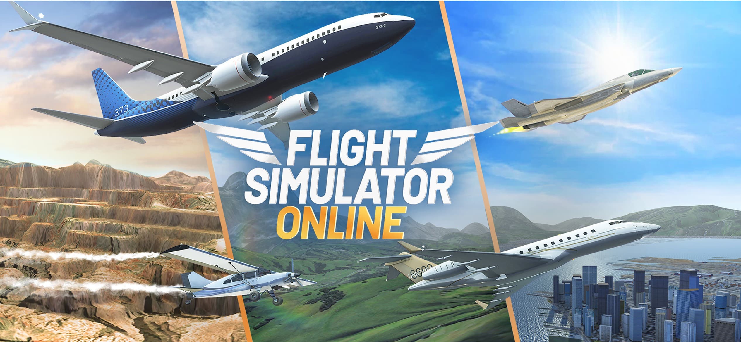 Flight Simulator: Plane Game screenshot 1 - screenshot