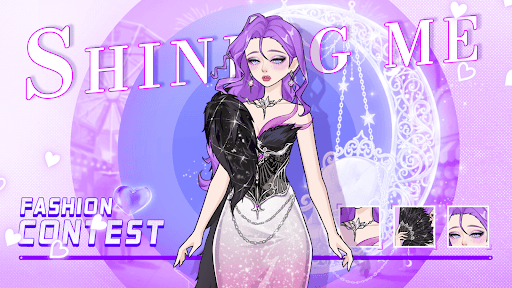 Shining Me: Glow Idol Dress Up screenshot 4 - screenshot