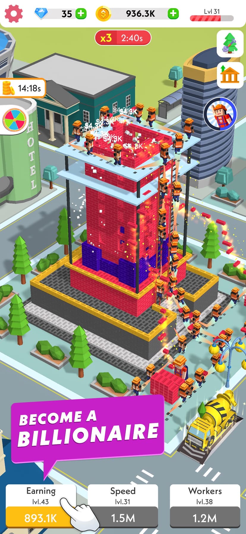 Idle Construction 3D screenshot 1 - screenshot