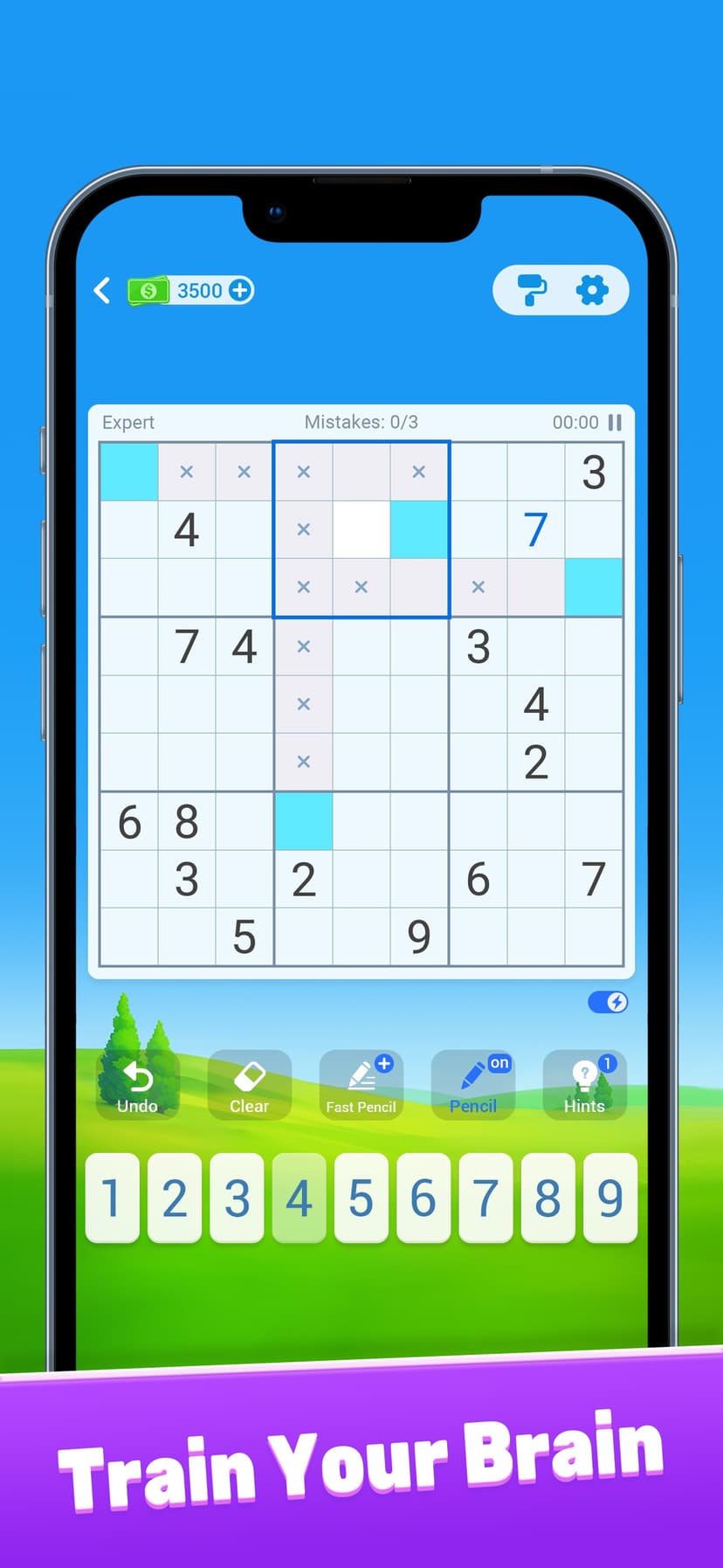 Sudoku: Train Brain Puzzles screenshot 2 - screenshot