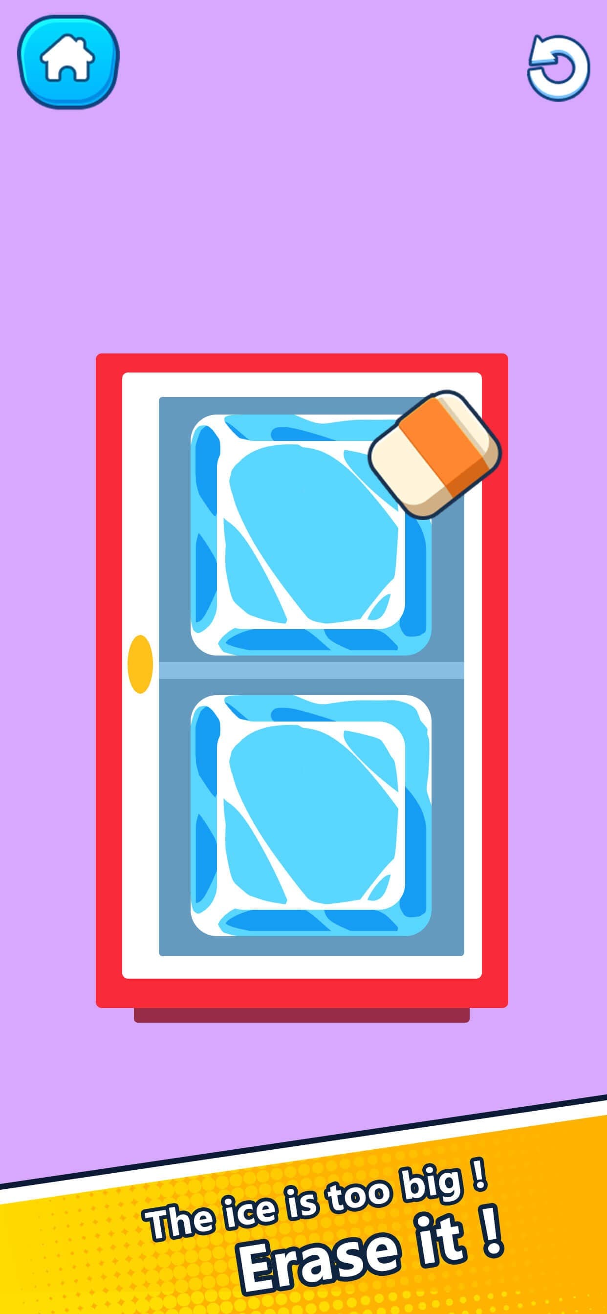 Eraser Magic:-Brain Test screenshot 1 - screenshot