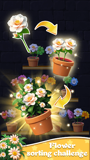 Flower Triple Sort:Blossom 3D screenshot 3 - screenshot