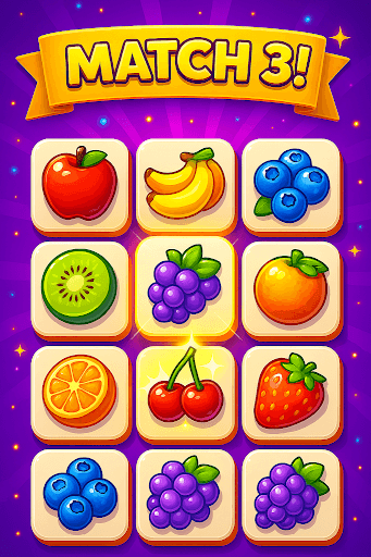 Fruit Frenzy Tiles screenshot 4 - screenshot