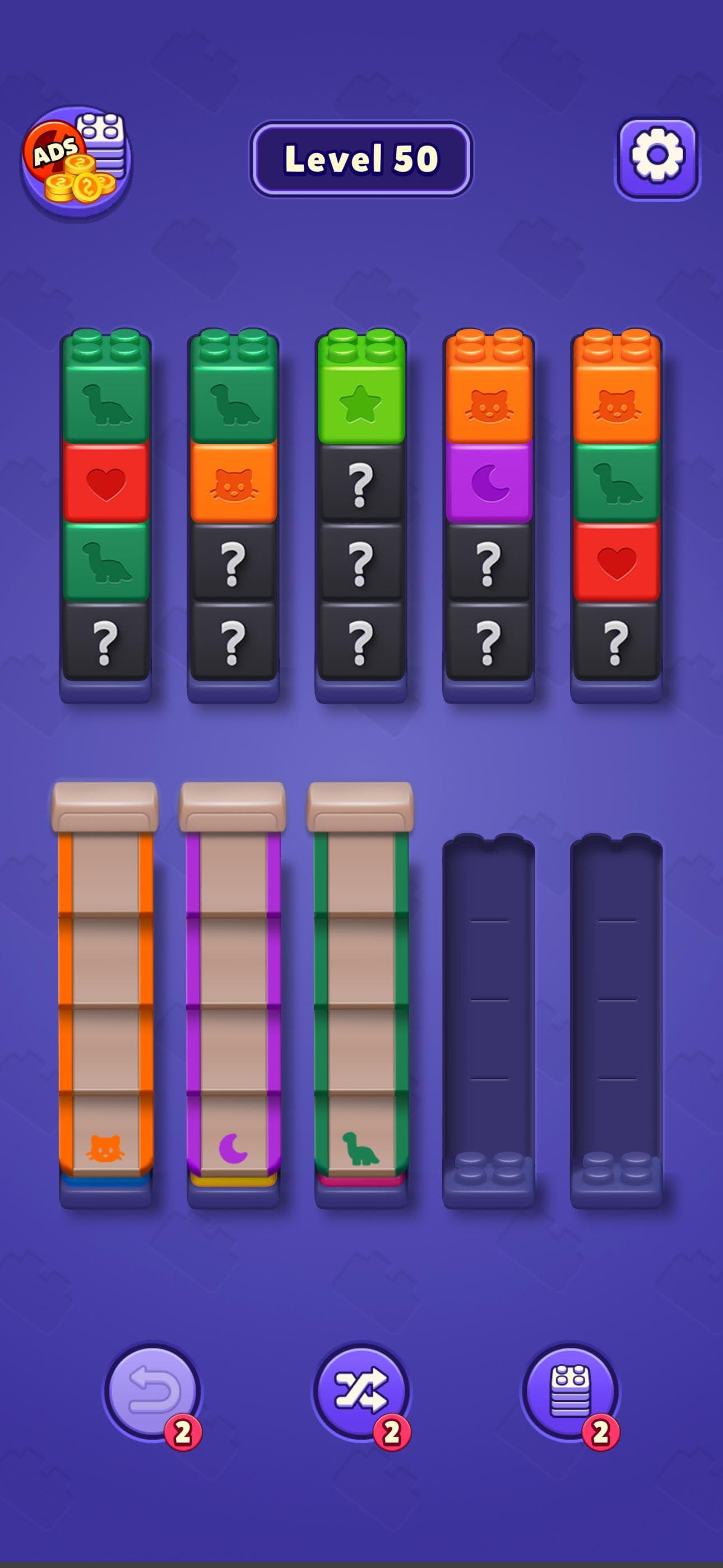 Colorful Sort - Block Puzzle screenshot 2 - screenshot