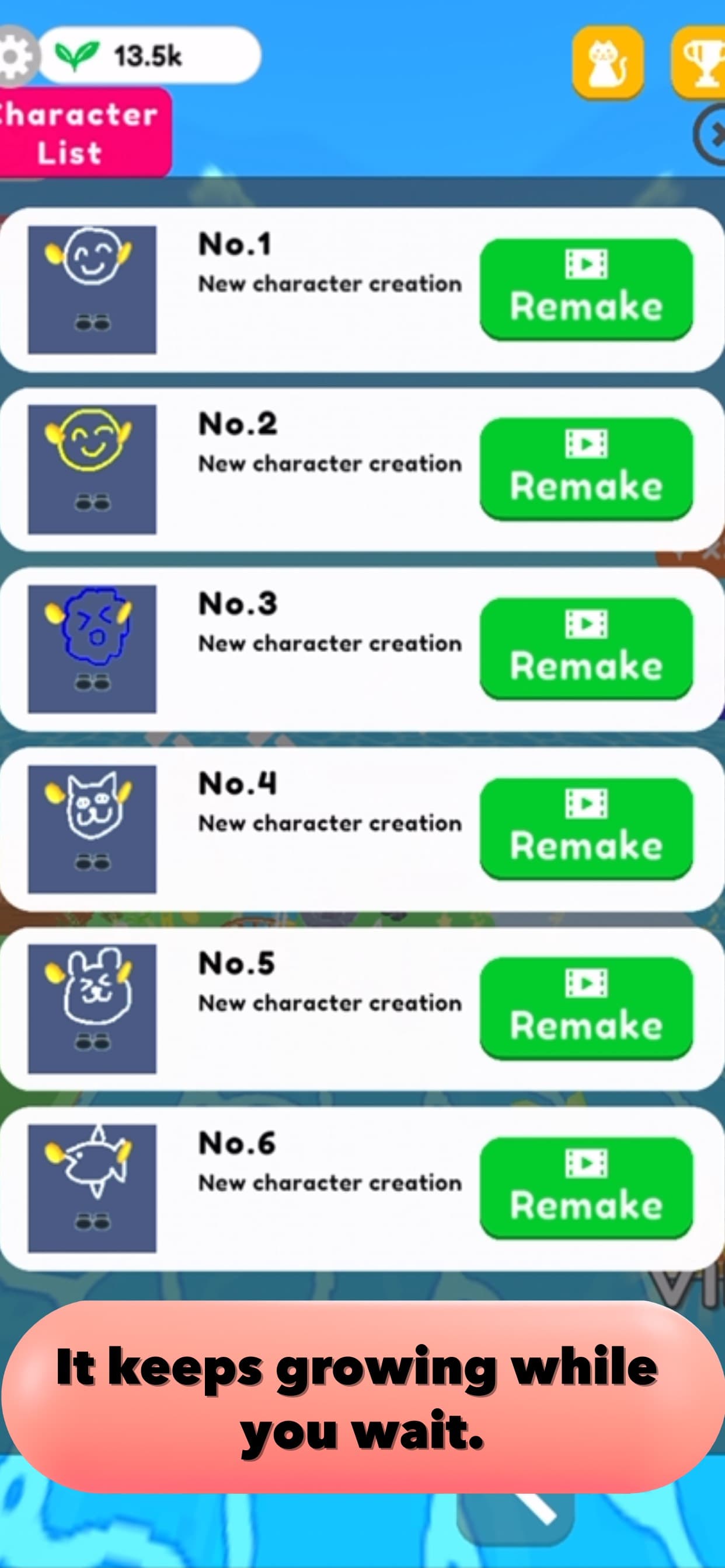 Idle Draw Earth-Fun life games screenshot 3 - screenshot