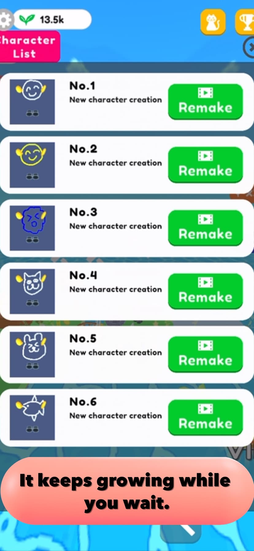Idle Draw Earth-Fun life games screenshot 3 - screenshot