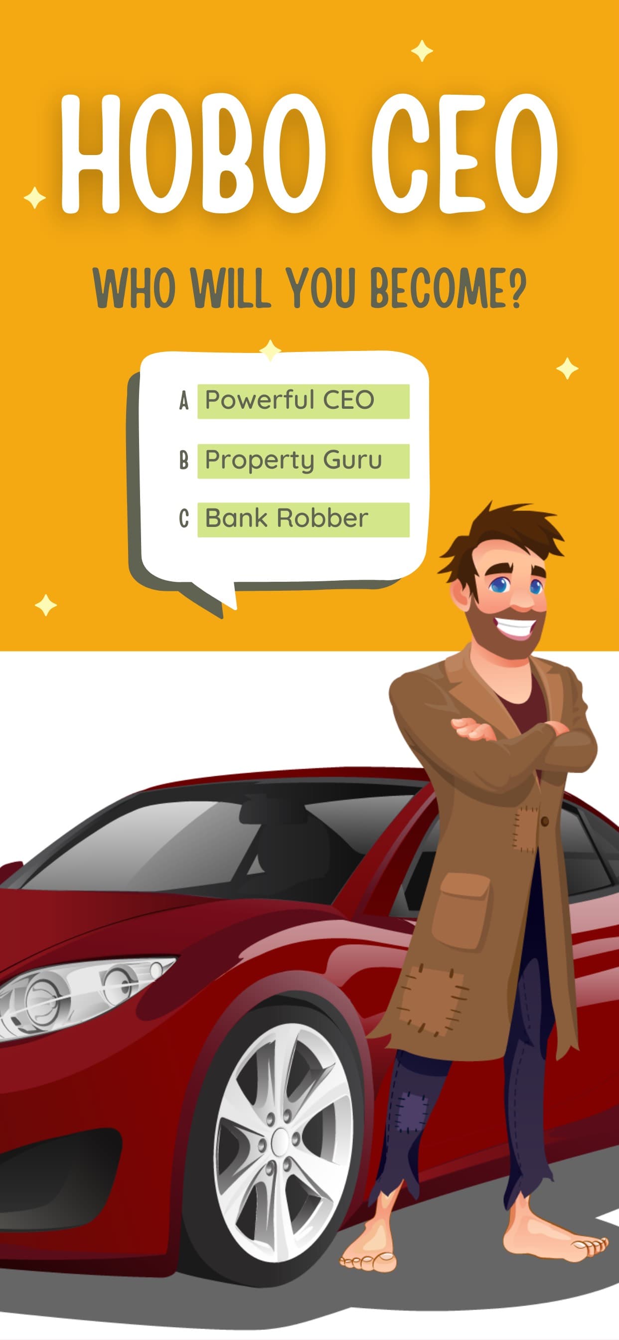 Life Simulator - Hobo CEO screenshot 1 - screenshot