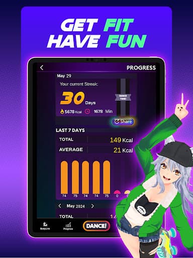 Dance Dash: Rhythm and Fitness screenshot 19 - screenshot