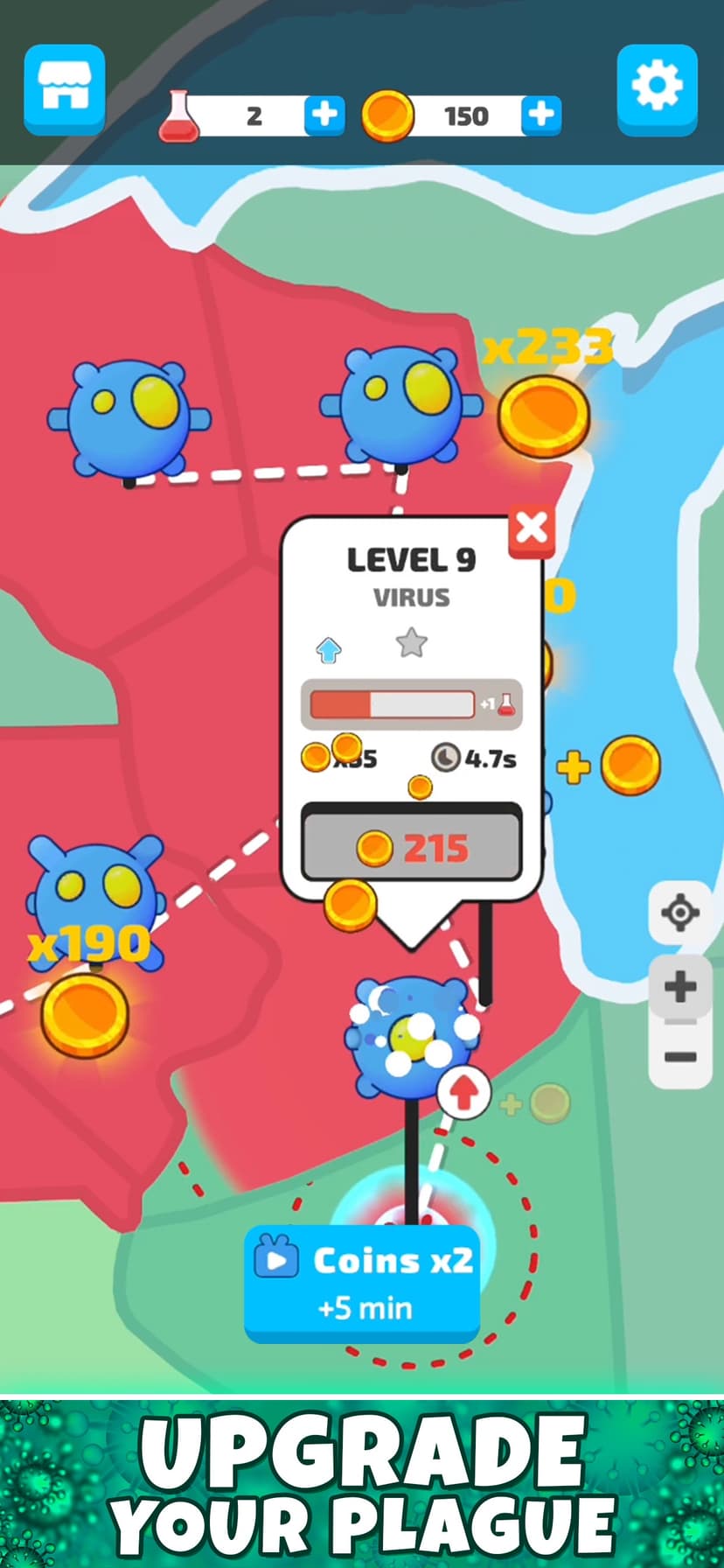 Virus Evolution: Destroy Earth screenshot 3 - screenshot