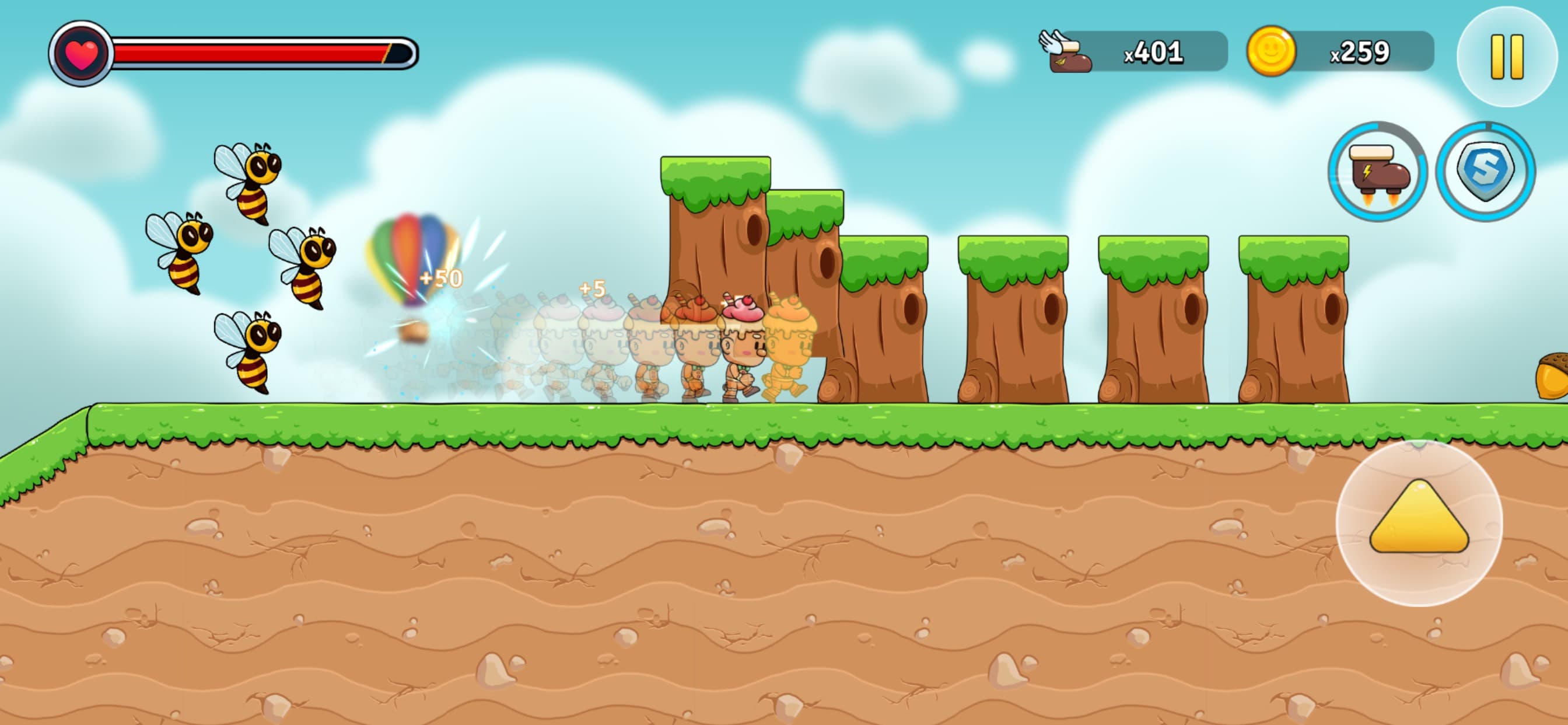 Pop's World - Running game screenshot 3 - screenshot