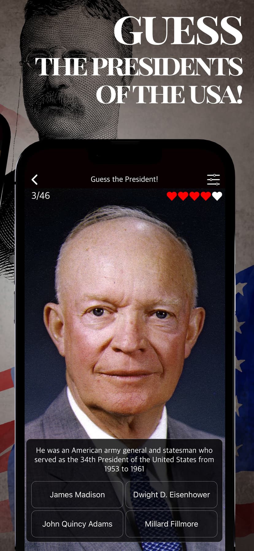 US President Political History screenshot 3 - screenshot
