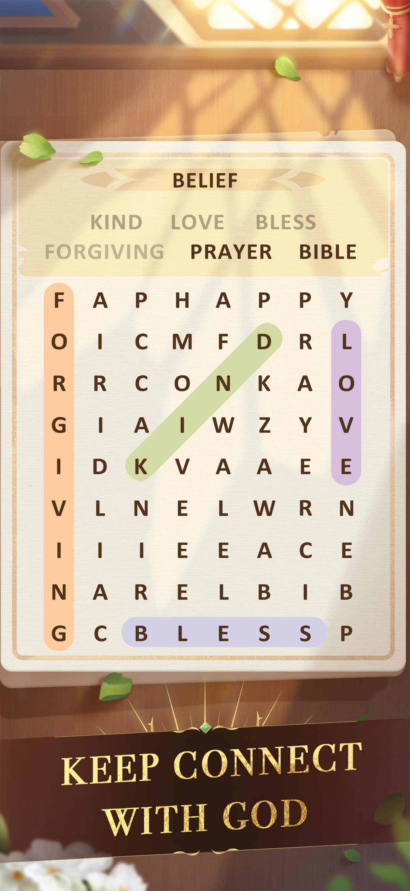 Bible Word Search - Word Game screenshot 6 - screenshot