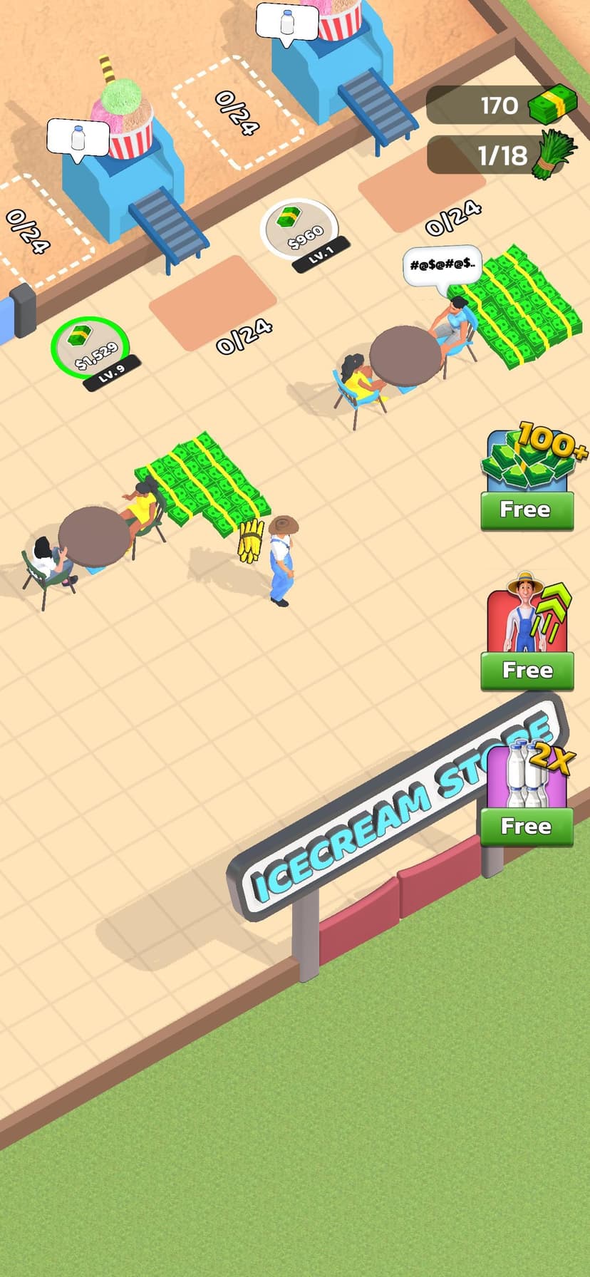Arcade Dairy screenshot 2 - screenshot