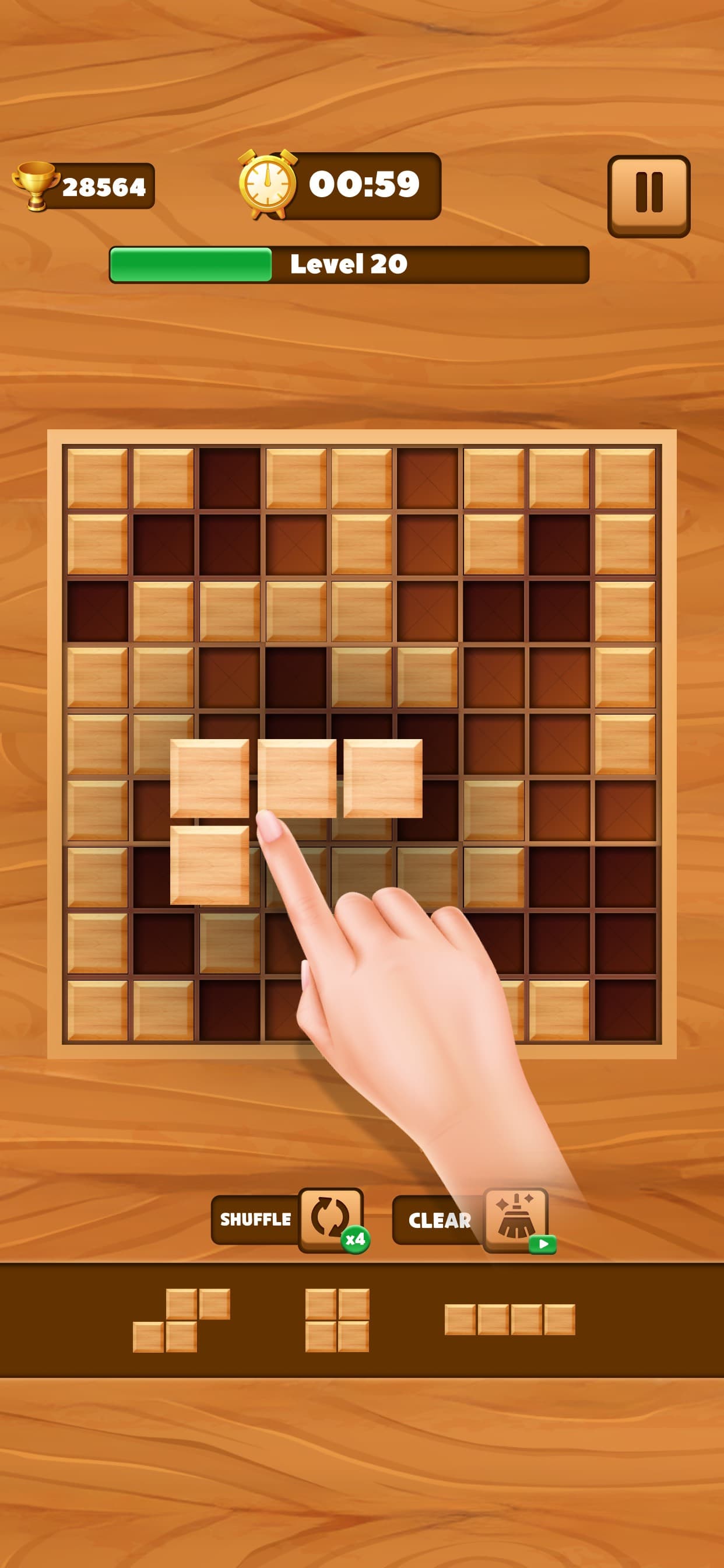 Wood Match - Wood Block screenshot 2 - screenshot