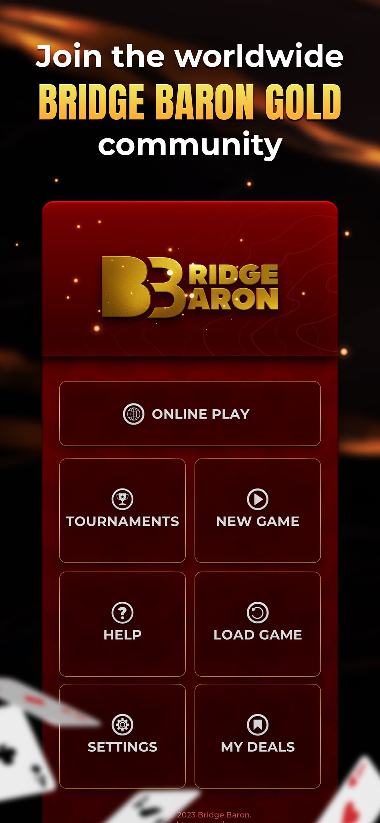 Bridge Baron: Improve & Play screenshot 1 - screenshot