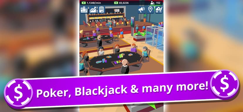 Idle Casino Manager: Tycoon! screenshot 5 - screenshot