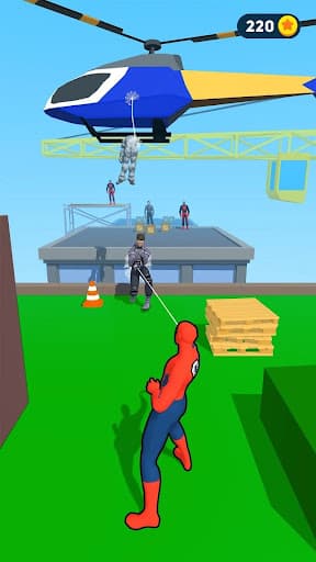 Web Shot: Rope swing hero game screenshot 11 - screenshot