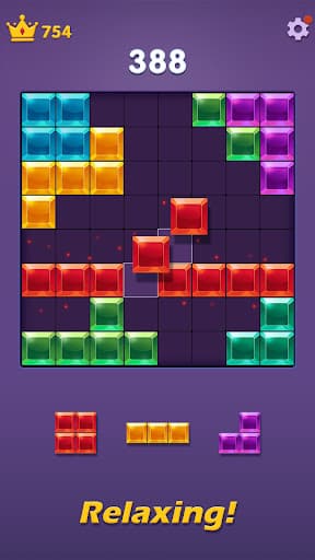 Block Puzzle Gem Blast screenshot 1 - screenshot