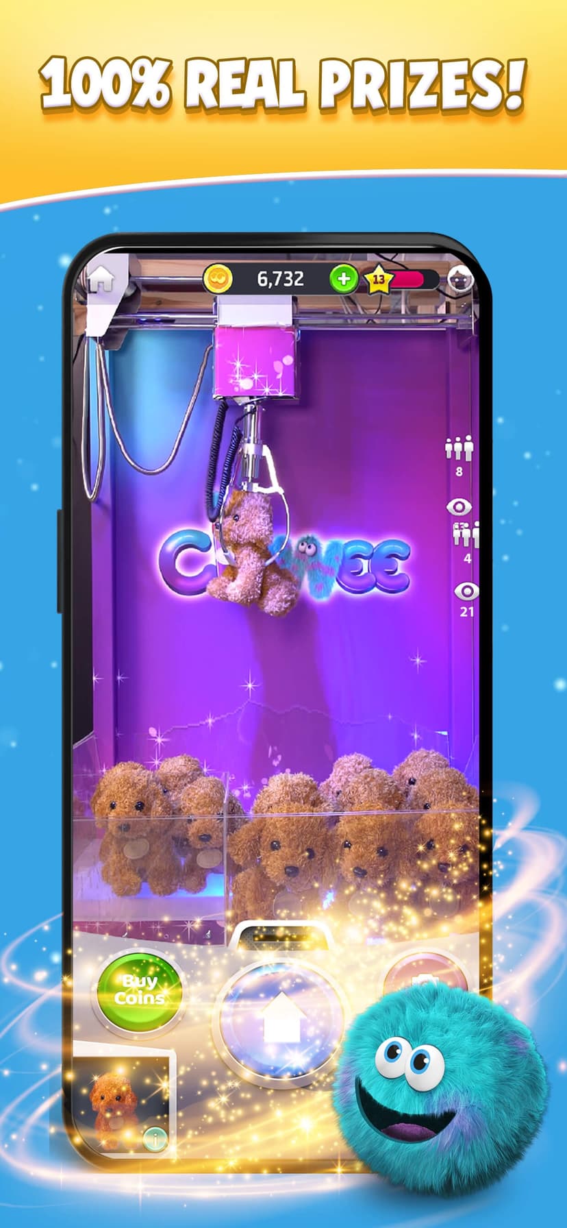 Clawee - Real Claw Machines screenshot 2 - screenshot