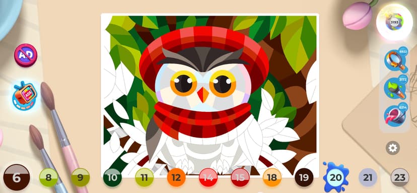 Gallery: Coloring book & decor screenshot 1 - screenshot