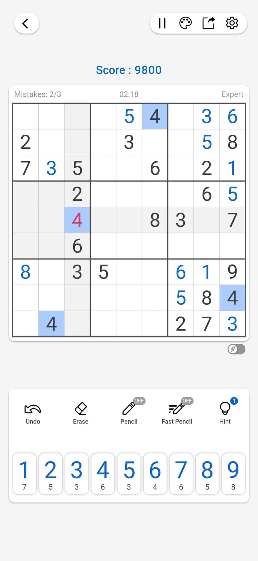 Sudoku - Number Brain Games screenshot 4 - screenshot
