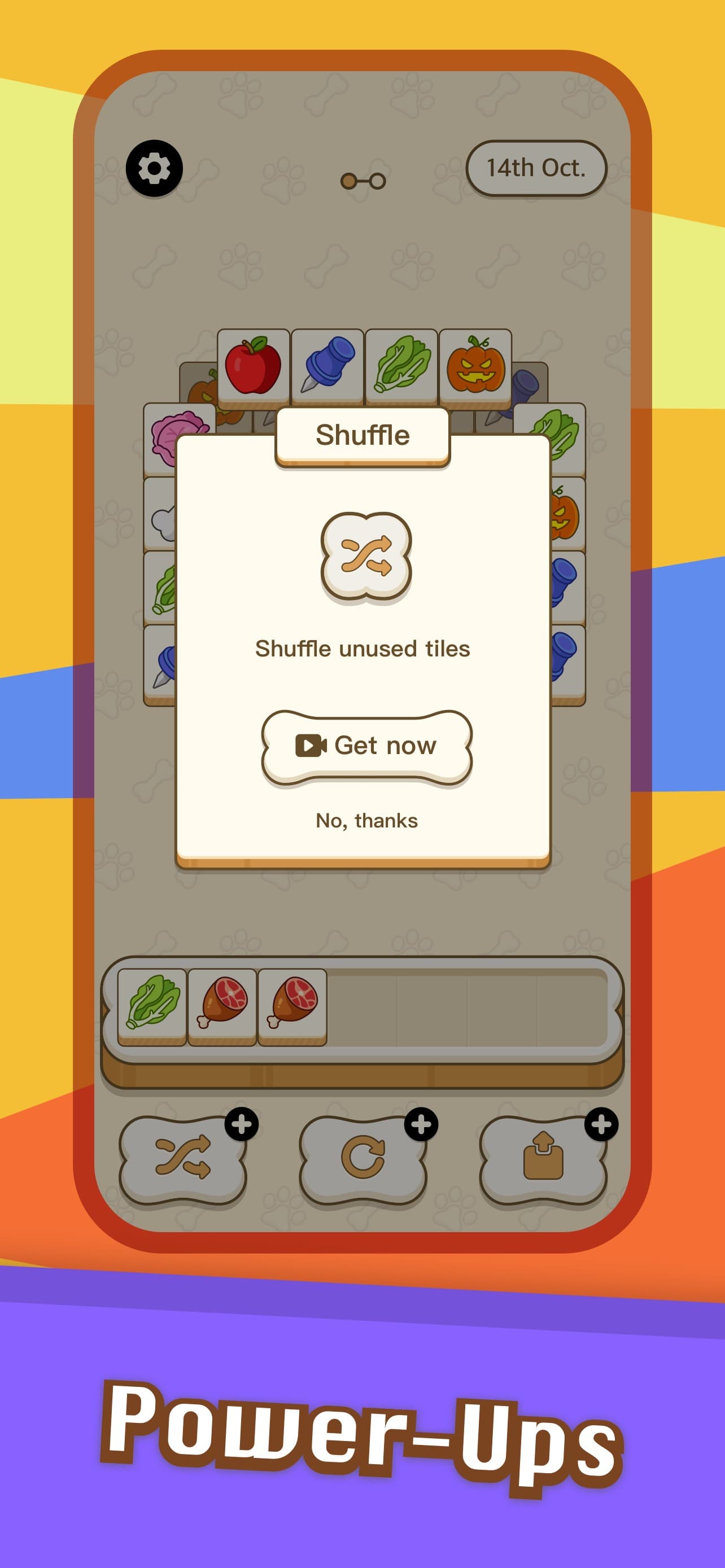 Doggo Go-match 3 tiles, puzzle screenshot 5 - screenshot